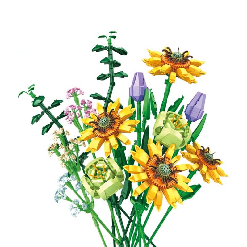 لگو گل تزیینی افتاب گردان پنلوس 881 قطعه